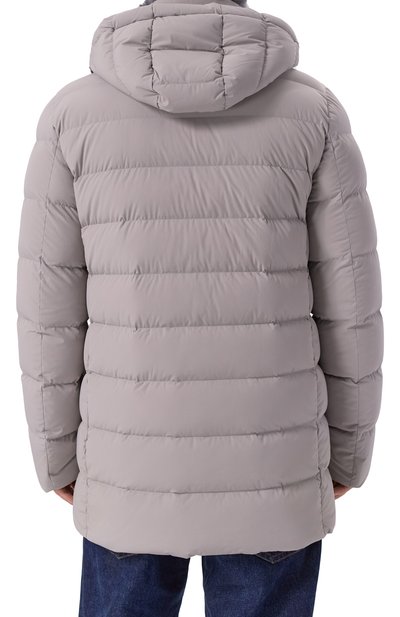 Пуховик с воротником из кролика HETREGO, арт. 8P435R/WILLIAM, фото 4