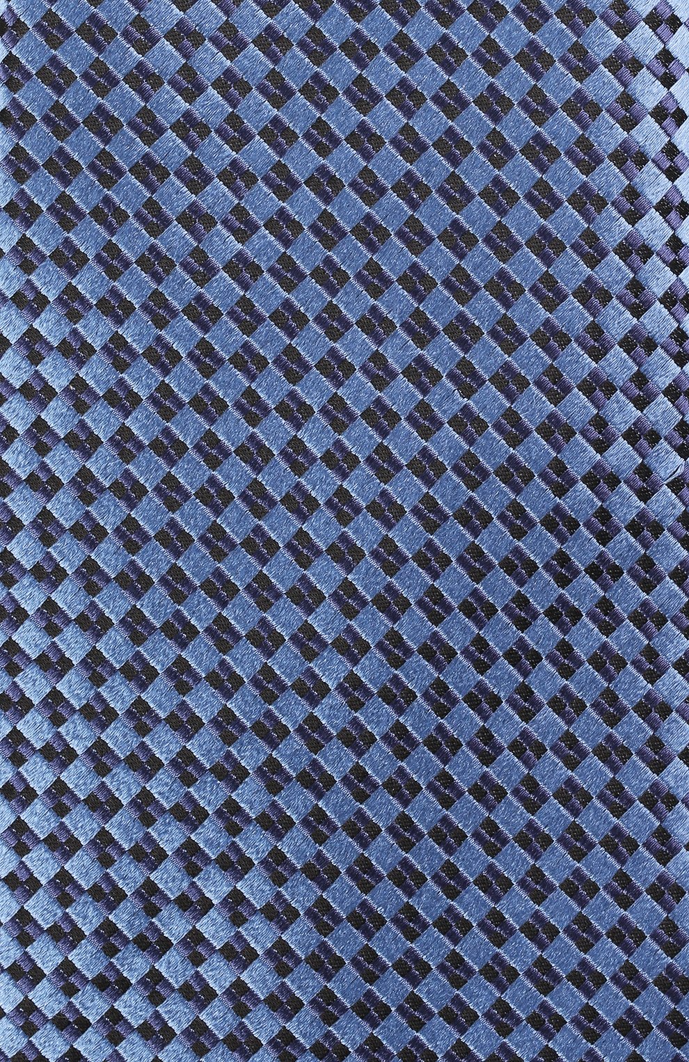 Шелковый галстук ZEGNA голубого цвета по цене 19950 руб., арт. Z3E30T/1UM, фото 4 Шелковый галстук ZEGNA, арт. Z3E30T/1UM, фото 4