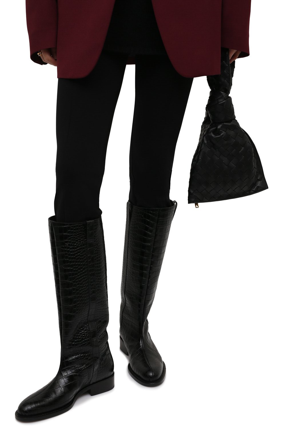 Кожаные сапоги TOM FORD, арт. W2986T-LCL125, фото 3