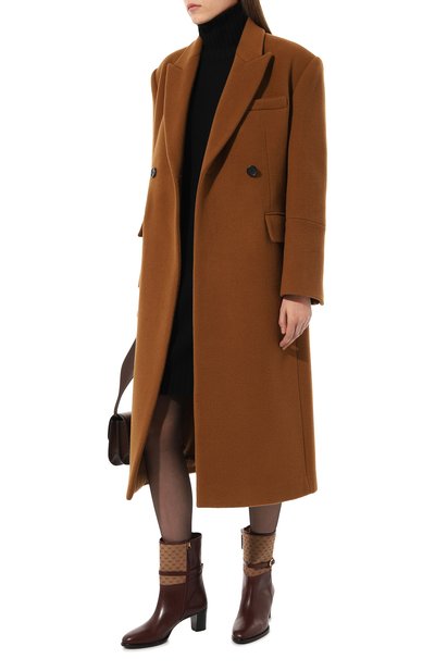 Кожаные ботильоны GUCCI, арт. 659927 1DON0, фото 2