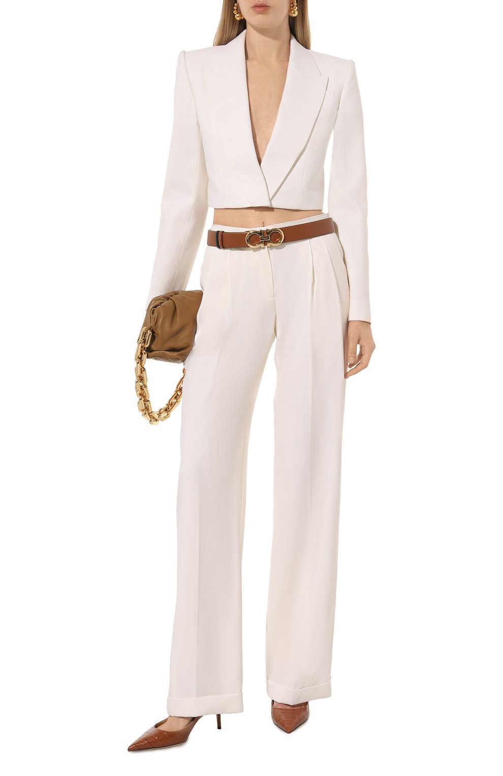 Шерстяные брюки ALEXANDER MCQUEEN, арт. 746899/QJACX, фото 2