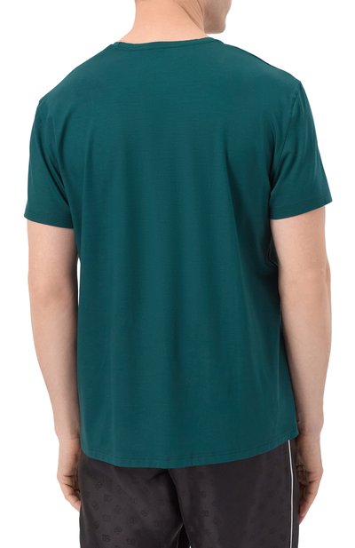 Футболка DEREK ROSE зеленого цвета по цене 14750 руб., арт. 3048/BASE018, фото 4 Футболка DEREK ROSE, арт. 3048/BASE018, фото 4