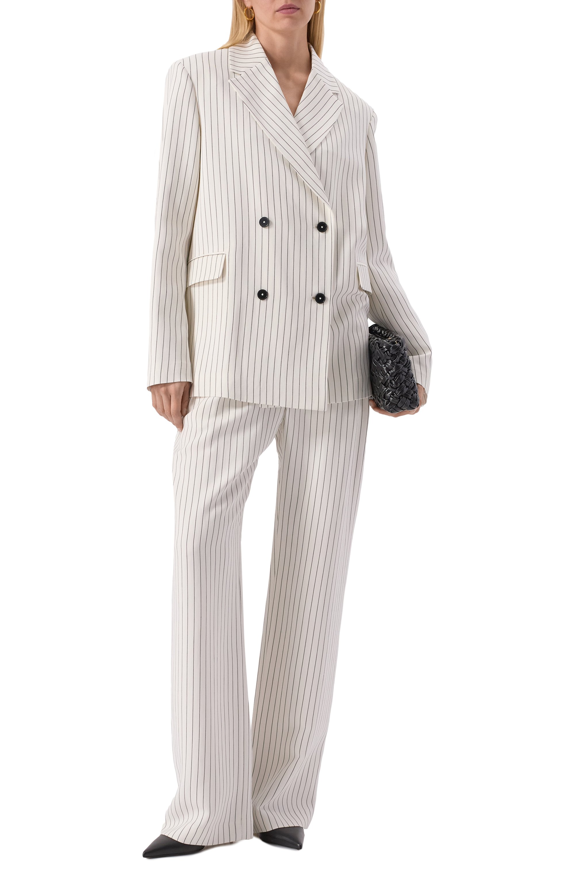 Жакет из вискозы и льна LOULOU DE SAISON, арт. FED0RA, фото 2