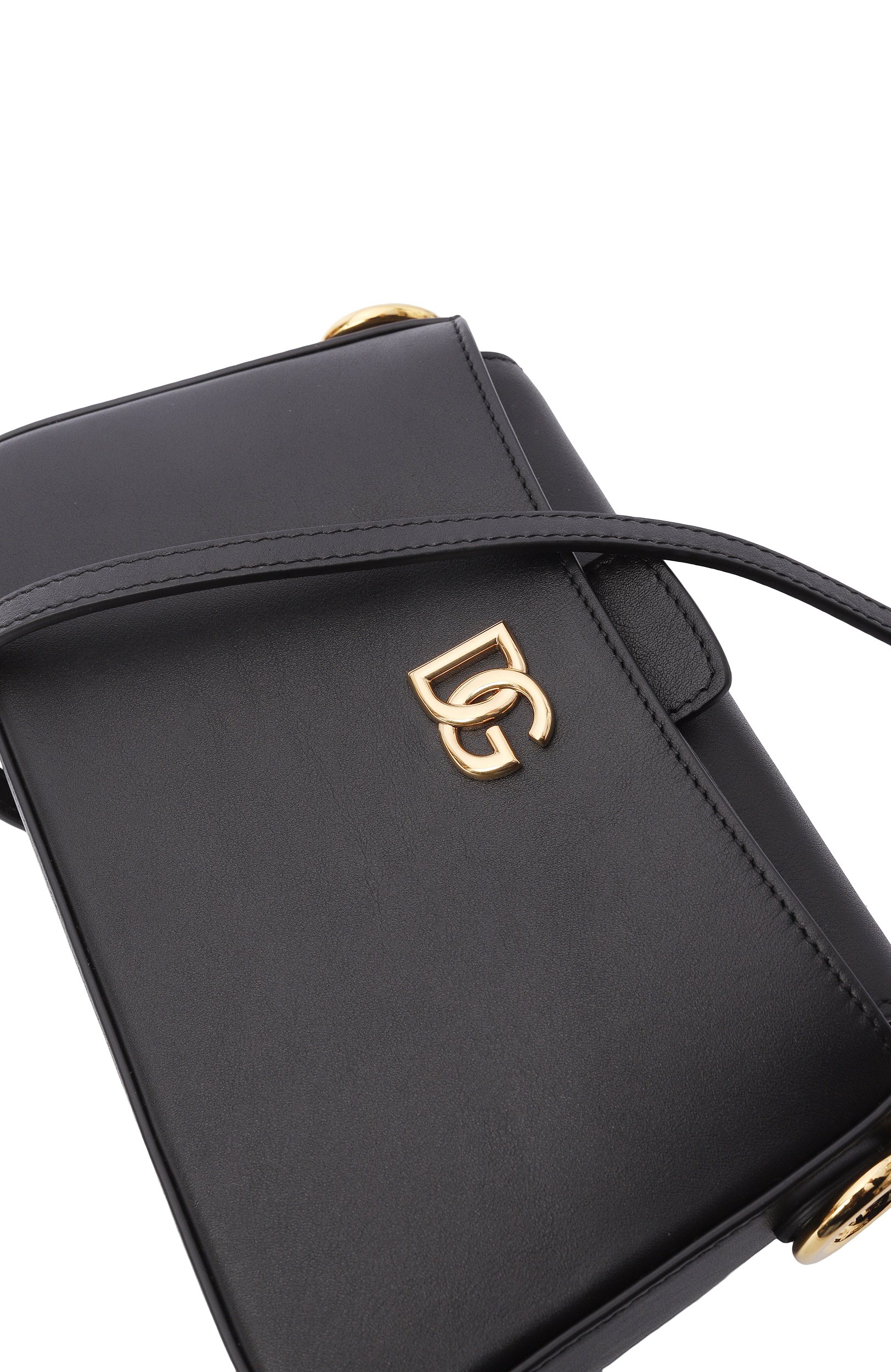 Сумка DOLCE & GABBANA черного цвета по цене 98450 руб., арт. BI3466/A3P00, фото 6 Сумка DOLCE & GABBANA, арт. BI3466/A3P00, фото 6