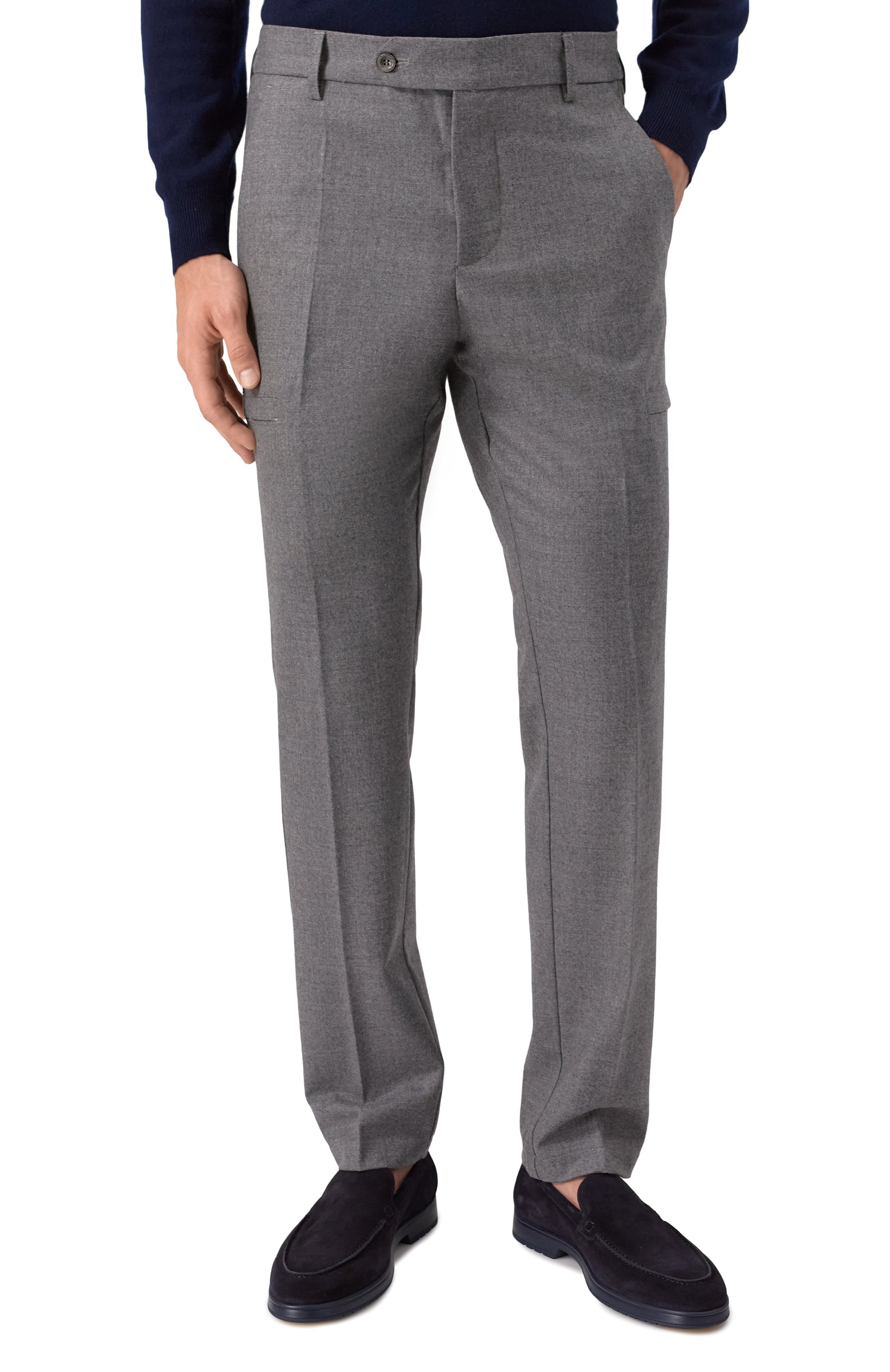 Шерстяные брюки MARCO PESCAROLO, арт. METIS/5215, фото 3