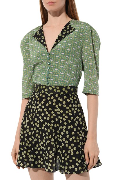 Шелковое платье ULYANA SERGEENKO, арт. ABC001SS22Ornella4639т21, фото 3