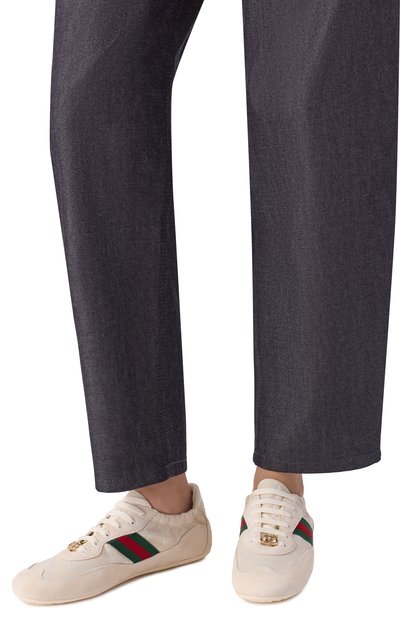 Женские комбинированные кеды shift GUCCI, арт. 857963/AAF2F