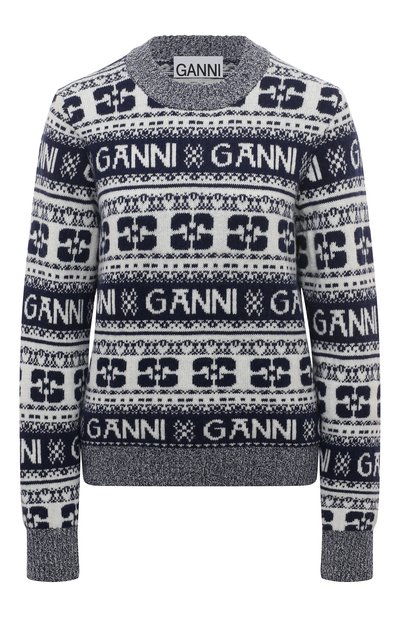 Женский шерстяной свитер GANNI, арт. K2094
