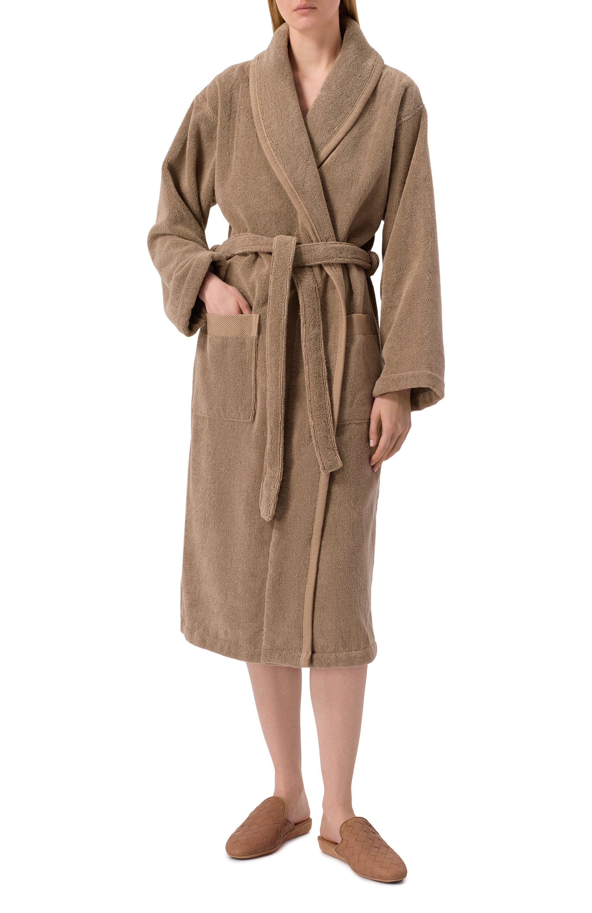 Хлопковый халат FRETTE, арт. FR6244 D2060 G02M, фото 2