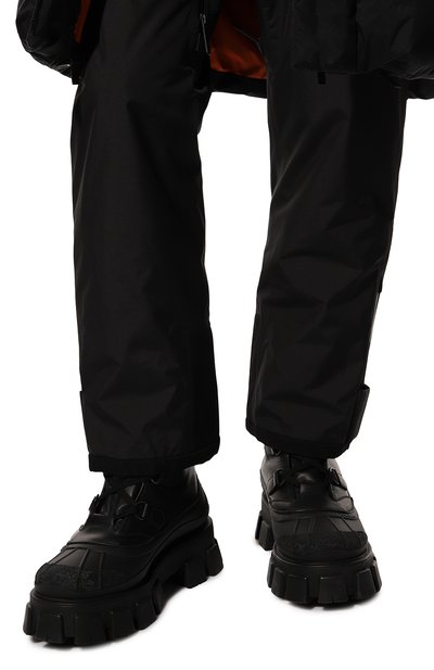 Кожаные сапоги PRADA, арт. 2UE014-3A6N-F0002-A000, фото 3