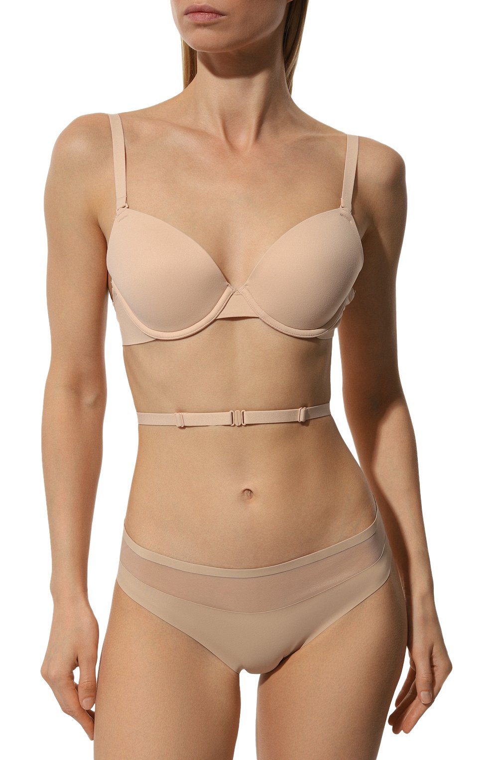 Трусы-слипы SIMONE PERELE бежевого цвета по цене 4970 руб., арт. 13V720, фото 2 Трусы-слипы SIMONE PERELE, арт. 13V720, фото 2