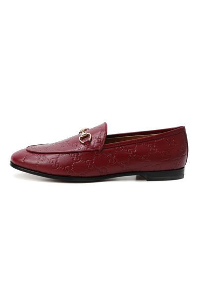 Кожаные лоферы jordaan GUCCI, арт. 786016/AAD6S, фото 4