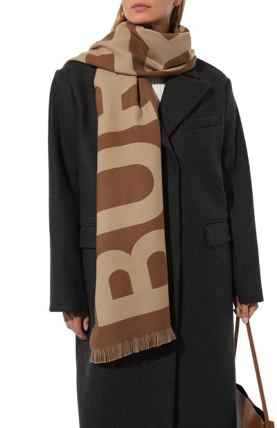Шерстяной шарф BURBERRY, арт. 8057148A8773, фото 3