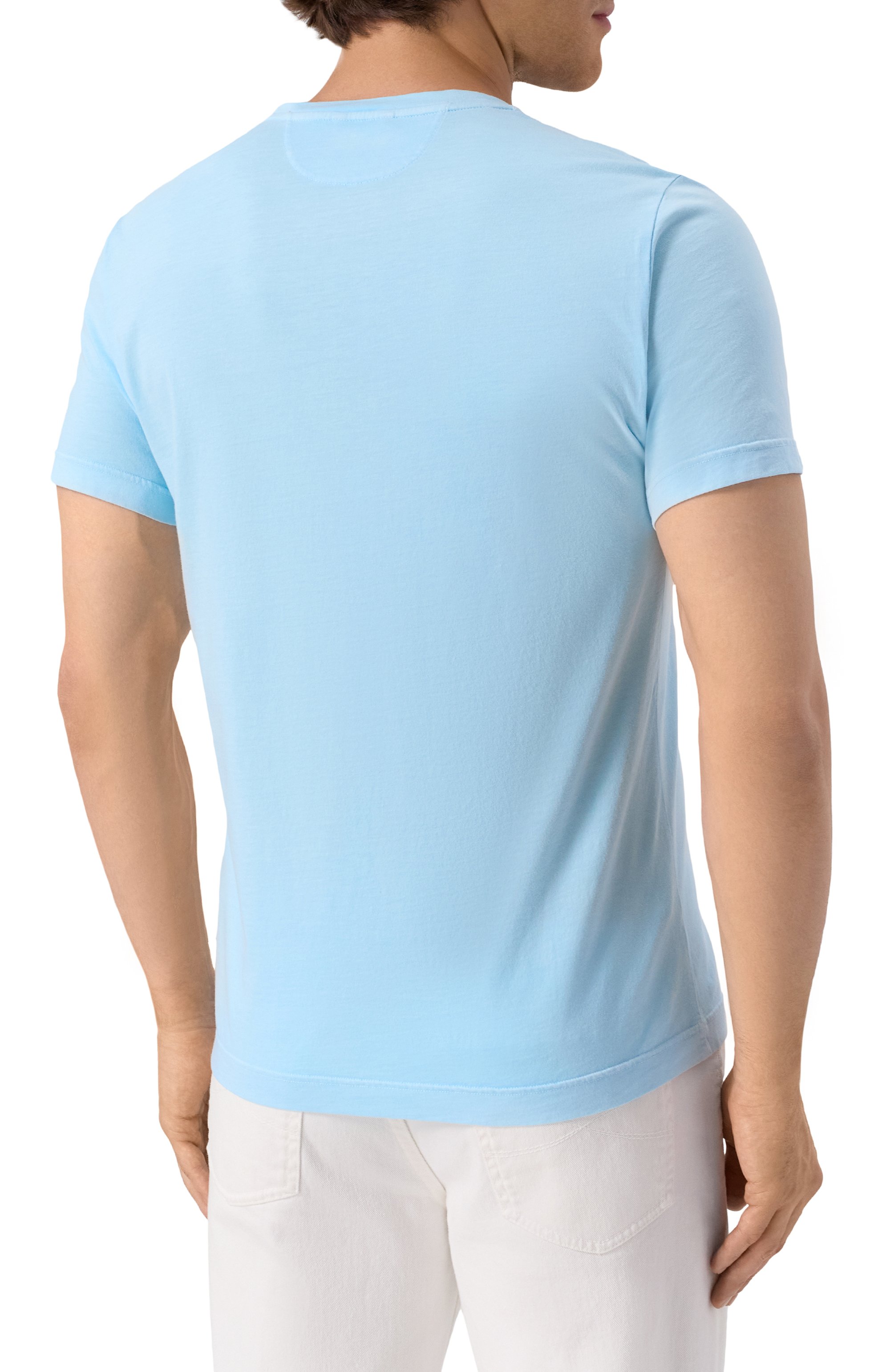 Хлопковая футболка MOORER, арт. MIKE/SI0, фото 4