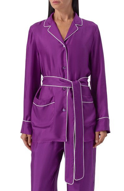 Шелковая блузка DOLCE & GABBANA, арт. F5I89T/FU10S, фото 3