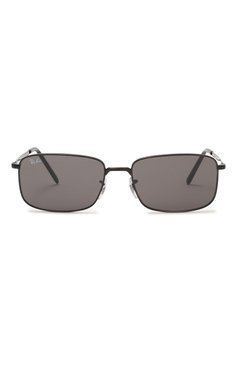 Женские солнцезащитные очки RAY-BAN черного цвета, арт. 3717-002/B1 | Фото 4 (Кросс-КТ: С/з-унисекс; Региональные ограничения белый список (Axapta Mercury): Не проставлено; Нос: Не проставлено; Тип очков: С/з; Материал: Металл; Оптика Гендер: оптика-унисекс; Очки форма: Прямоугольные)