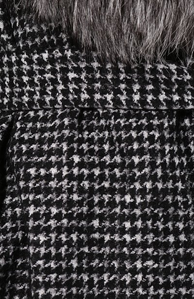 Пальто с меховым воротником DOLCE & GABBANA, арт. F0X16T/FMMEZ, фото 5