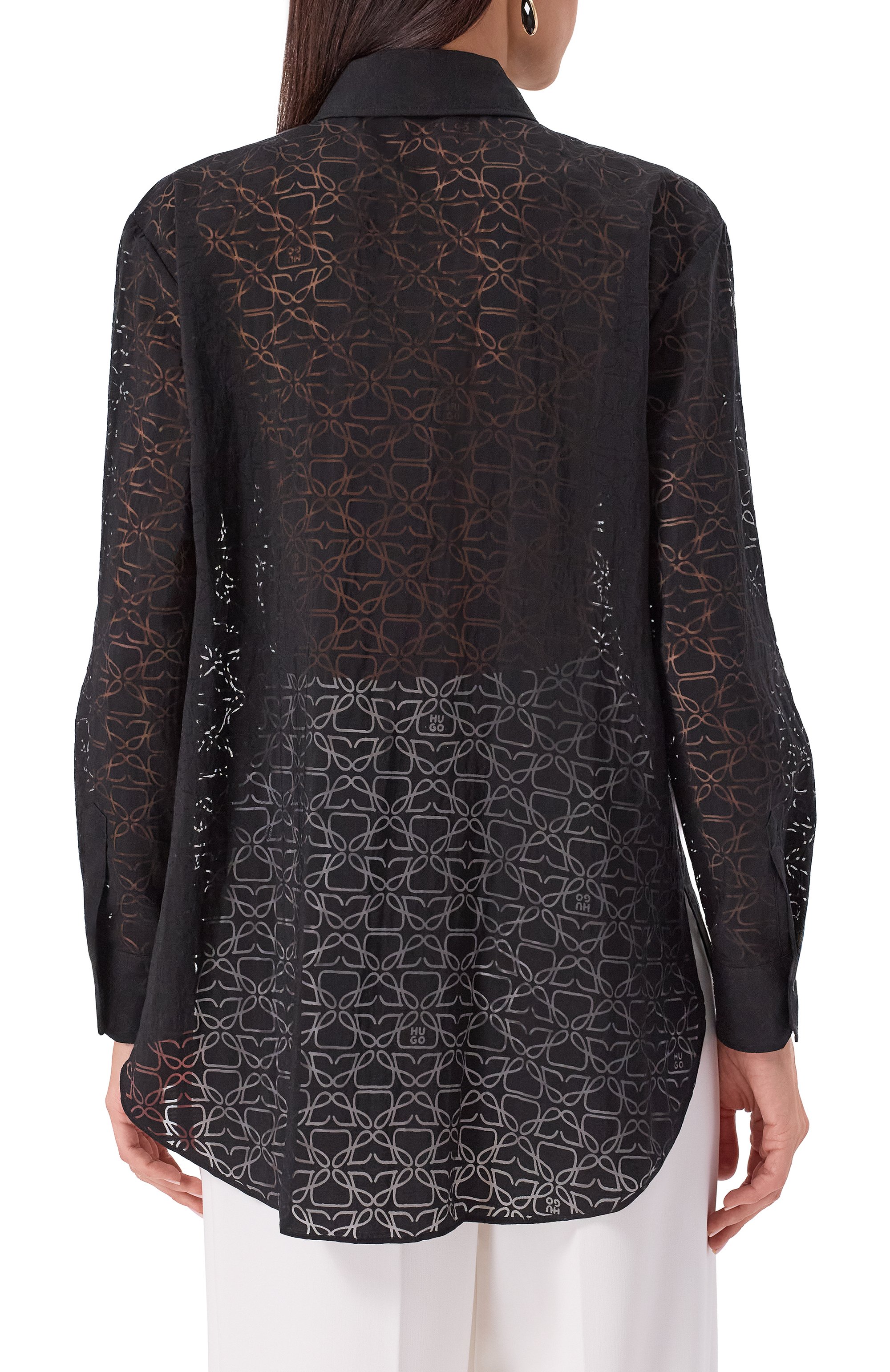 Блузка из вискозы HUGO, арт. 50543366, фото 4