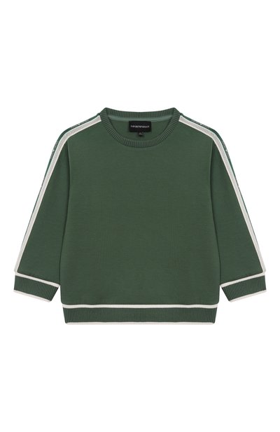Хлопковый свитшот EMPORIO ARMANI, арт. EB000146/AF10126