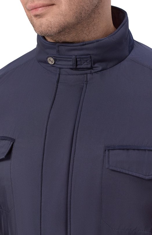 Шелковая куртка Stefano Ricci MDJ6200260/4934_002 Синий  MDJ6200260/4934_002 Фото 5