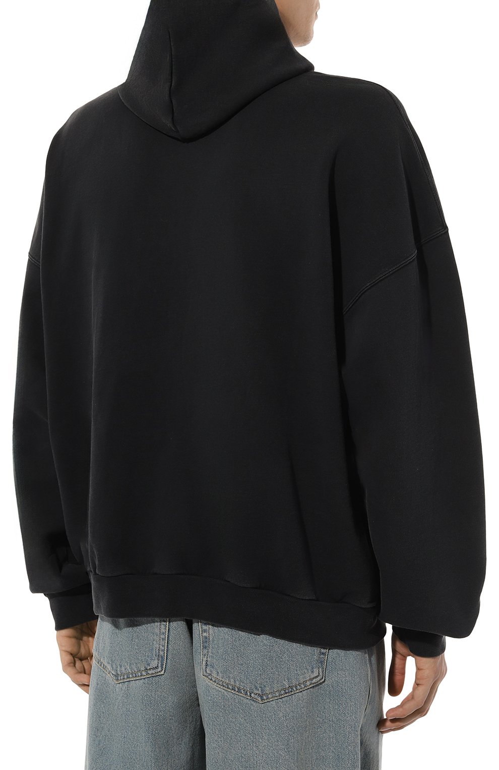 Хлопковое худи BALENCIAGA, арт. 739024/T0VV2, фото 4