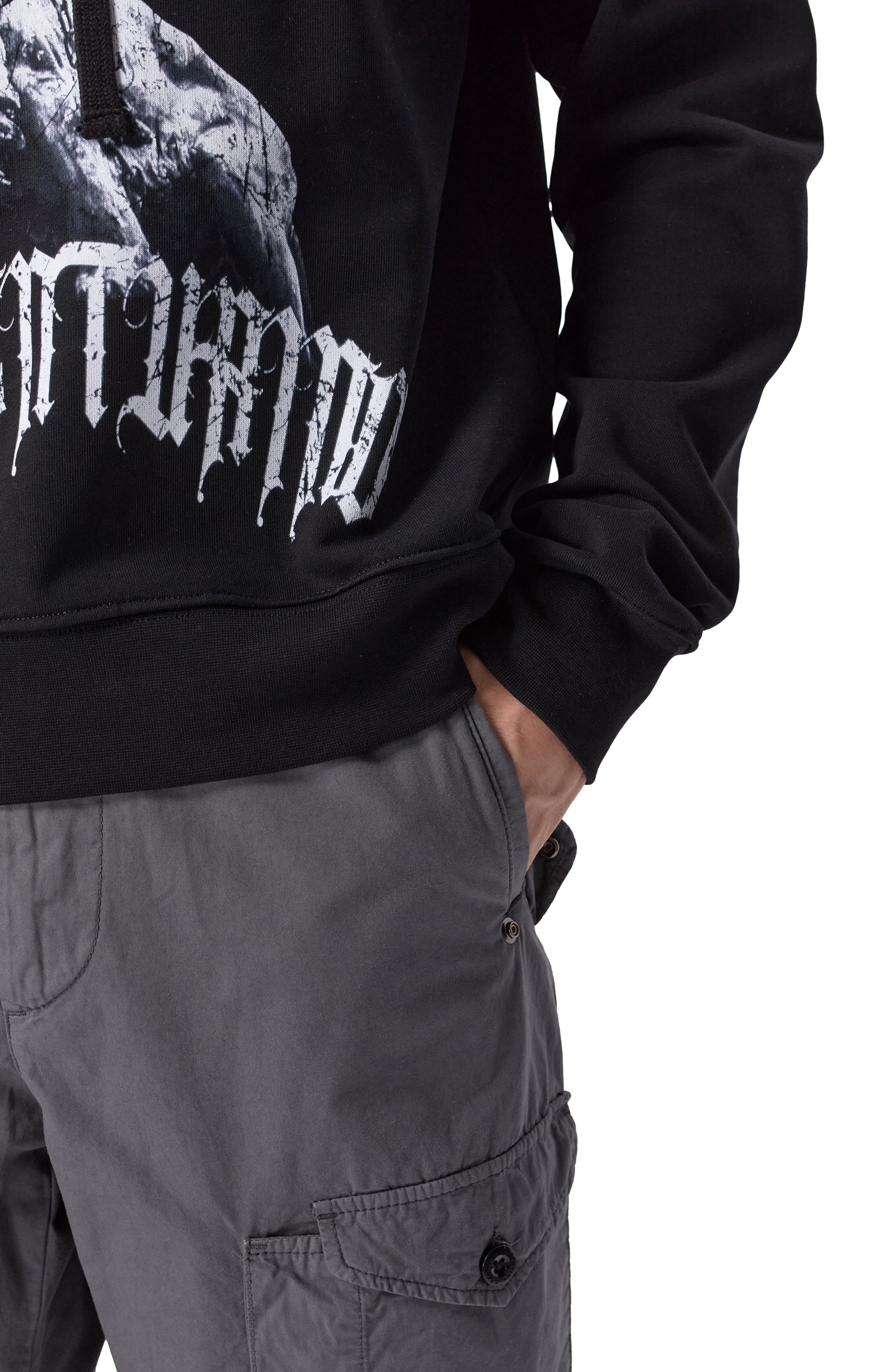 Хлопковое худи DIEGO VENTURINO, арт. DVFLHD00, фото 5