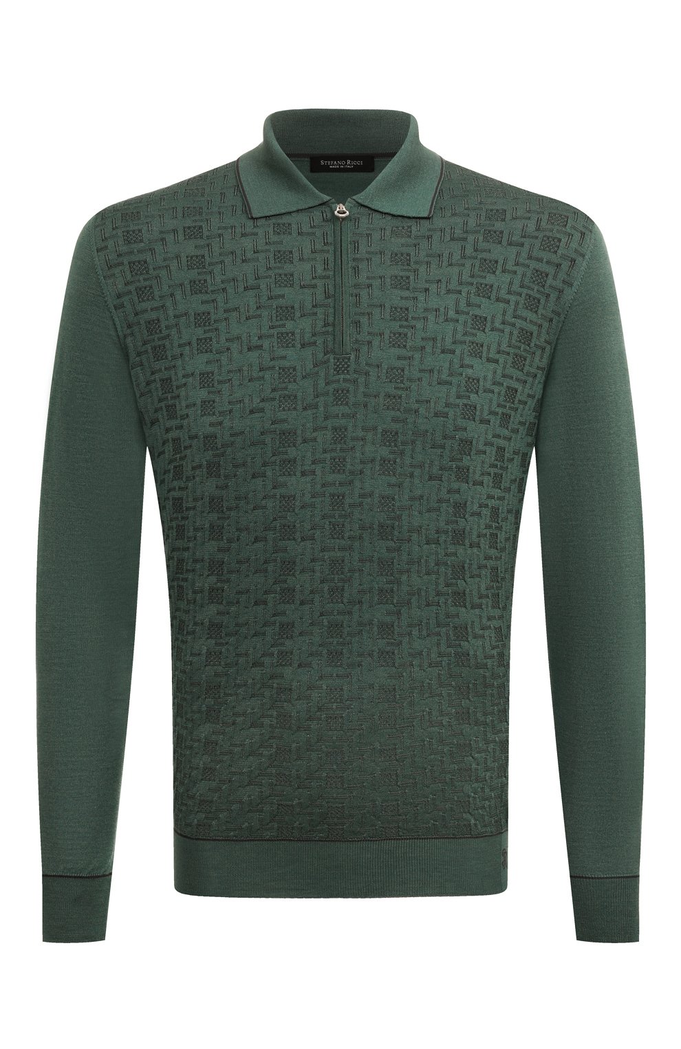 Поло из шерсти и шелка STEFANO RICCI, арт. KE08012P30/E24473, фото 1