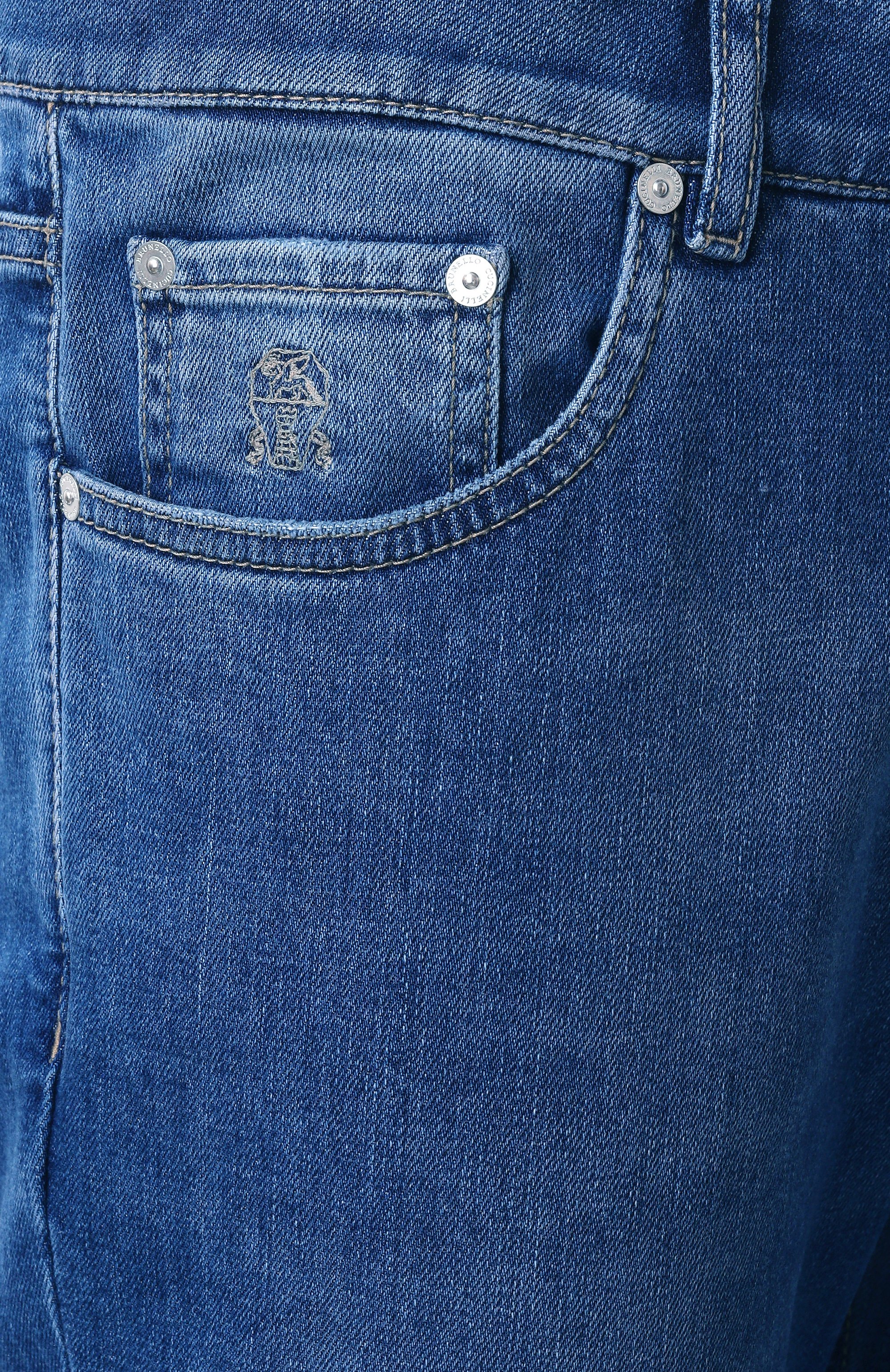 Джинсы traditional fit BRUNELLO CUCINELLI, арт. M283PB3210, фото 6