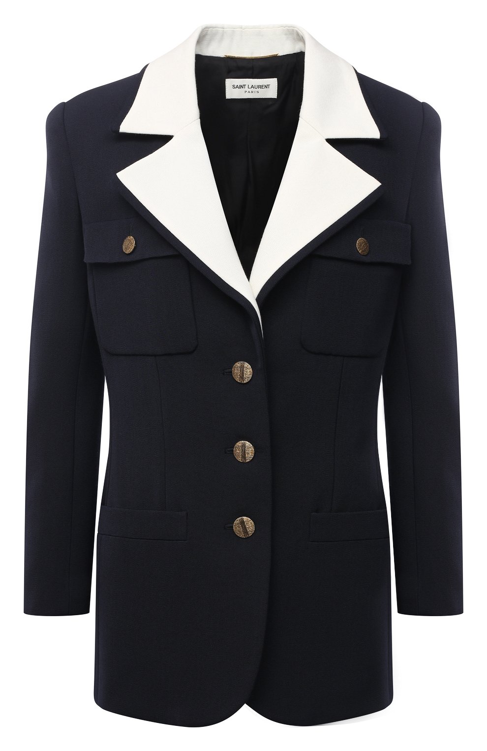 Шерстяной жакет SAINT LAURENT, арт. 636875/Y806V, фото 1