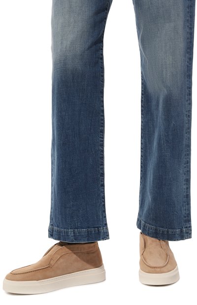 Замшевые кеды SANTONI, арт. WBGG61274PNNPSVZ, фото 3