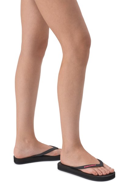 Резиновые шлепанцы DSQUARED2, арт. FFW0018, фото 3