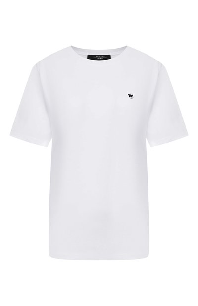 Женская хлопковая футболка WEEKEND MAX MARA, арт. WKDVENAC0