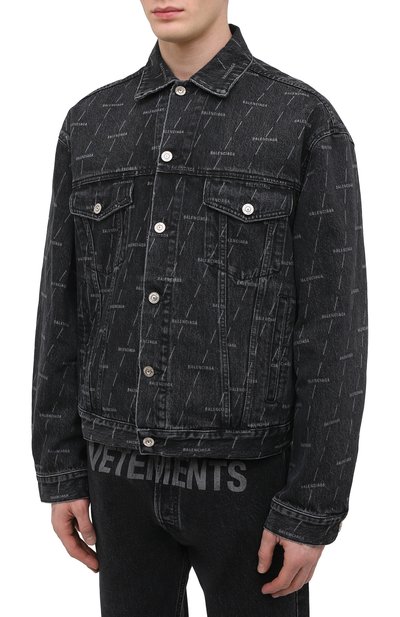 Джинсовая куртка BALENCIAGA, арт. 620731/TJW41, фото 3