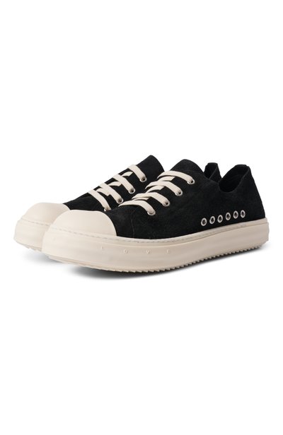 Мужские замшевые кеды RICK OWENS, арт. RR02F4899/LVSHH4