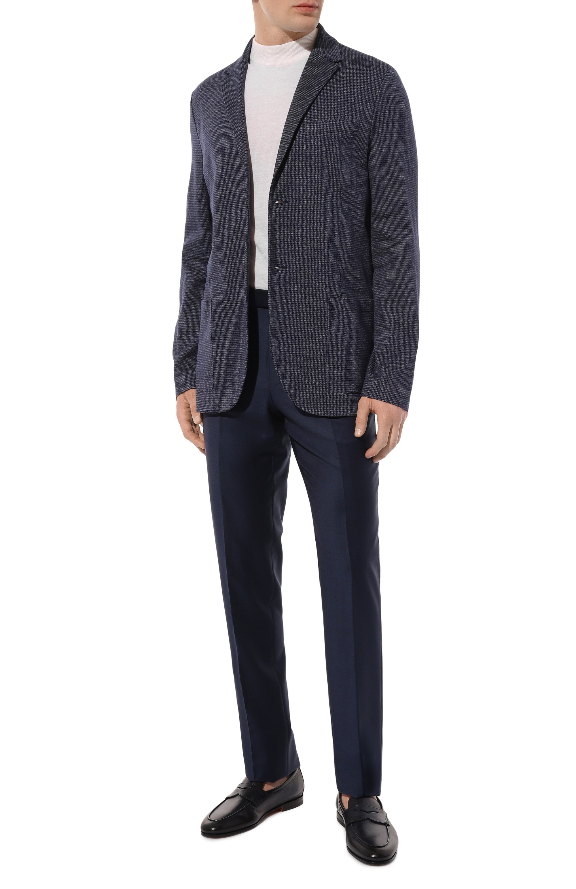 Шерстяные брюки ZEGNA, арт. 726F10A7/75TB12, фото 2