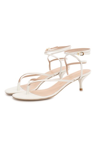 Кожаные босоножки STUART WEITZMAN, арт. S1462, фото 1