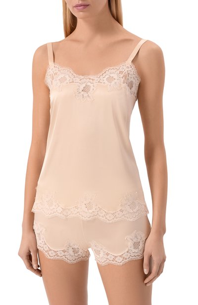 Топ из шелка и хлопка DOLCE & GABBANA, арт. 07A00T/0N013, фото 3