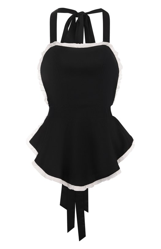 Шелковый топ Kiki De Montparnasse H242TP104 Чёрный H242TP104