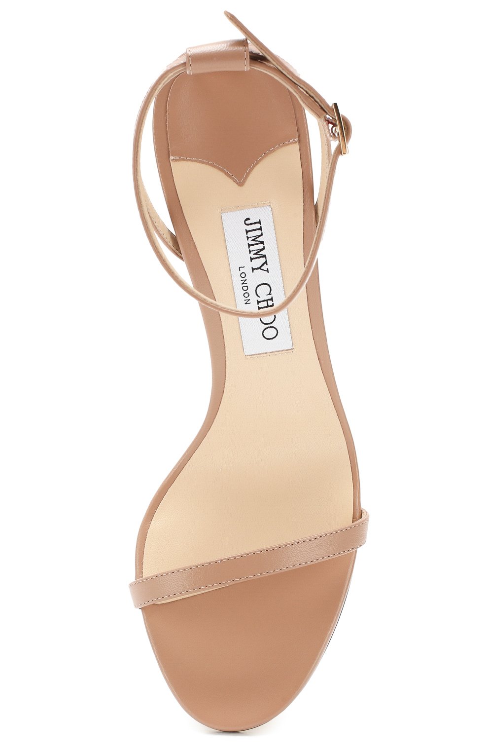 Кожаные босоножки minny 85 JIMMY CHOO, арт. MINNY 85/KID, фото 5