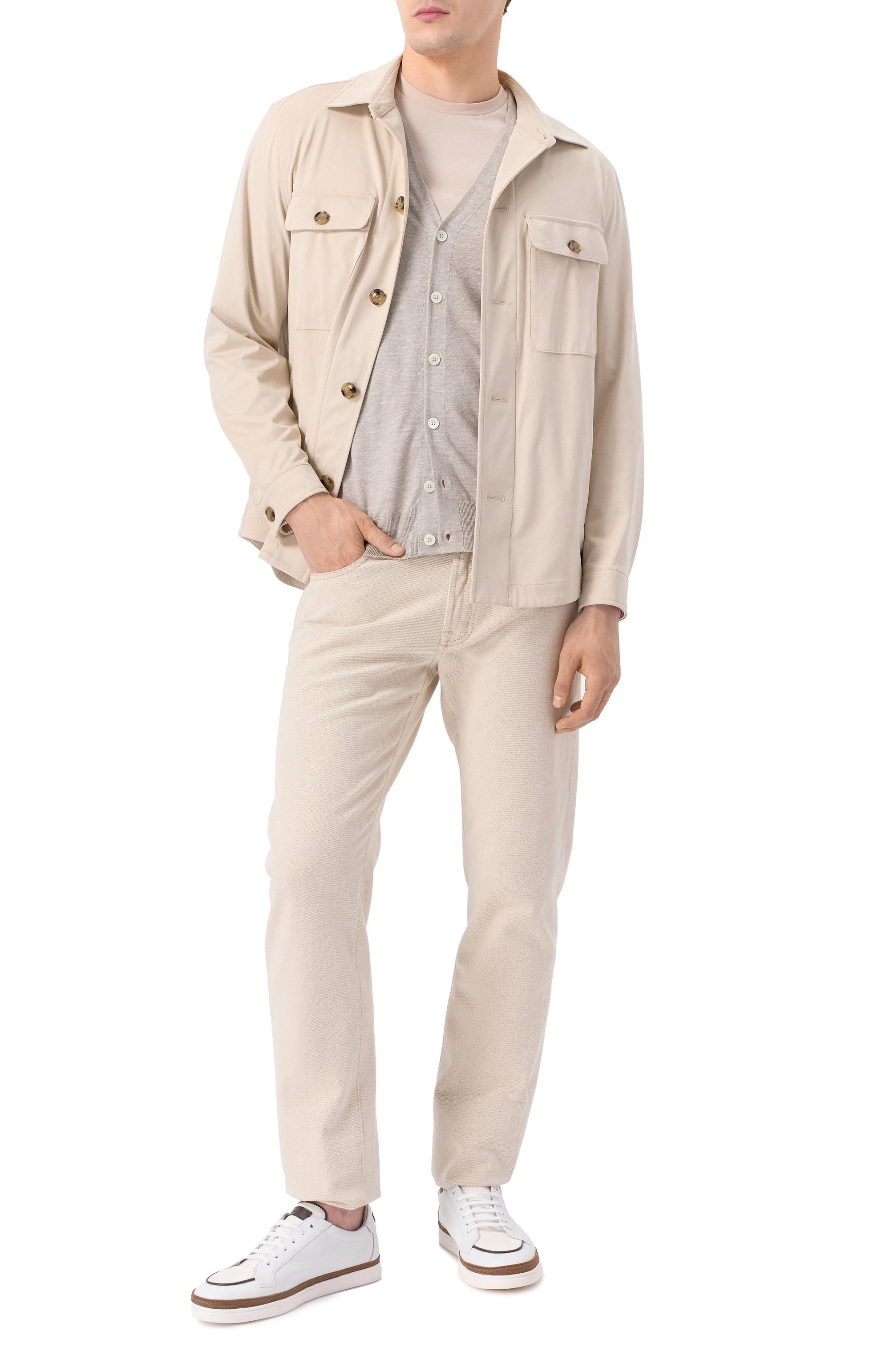 Хлопковая футболка PAUL&SHARK, арт. 25411047/XXL, фото 2