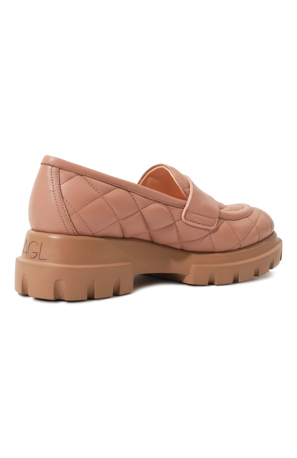 Кожаные лоферы celeste AGL, арт. D756033PGKA076G325, фото 5