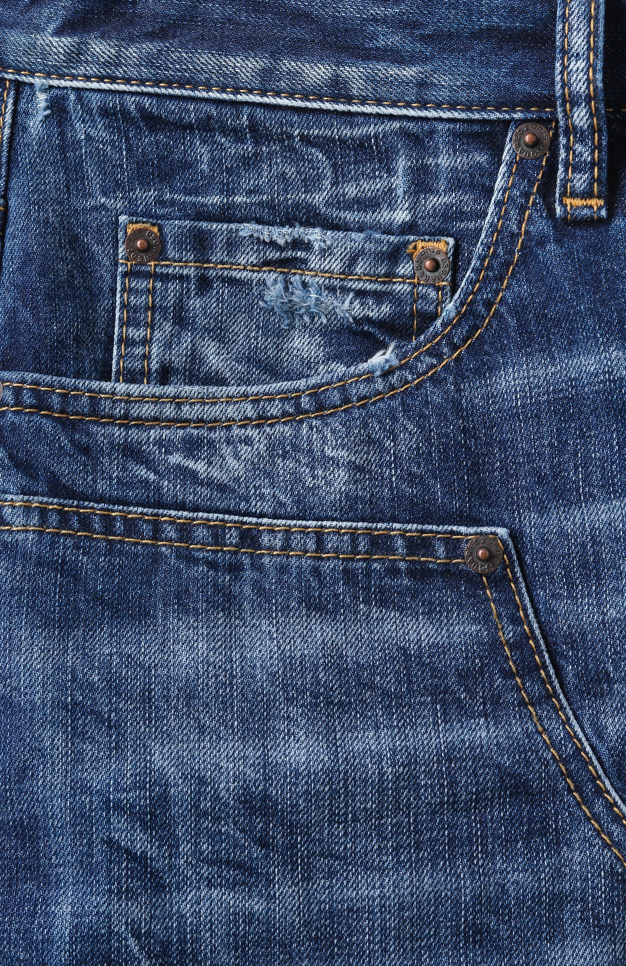 Джинсовые шорты DSQUARED2, арт. S74MU0872/S30309, фото 6