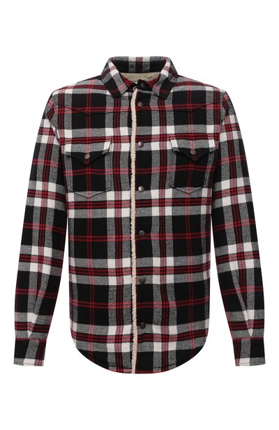 Утепленная куртка-рубашка SAINT LAURENT, арт. 668224/Y28VA, фото 1