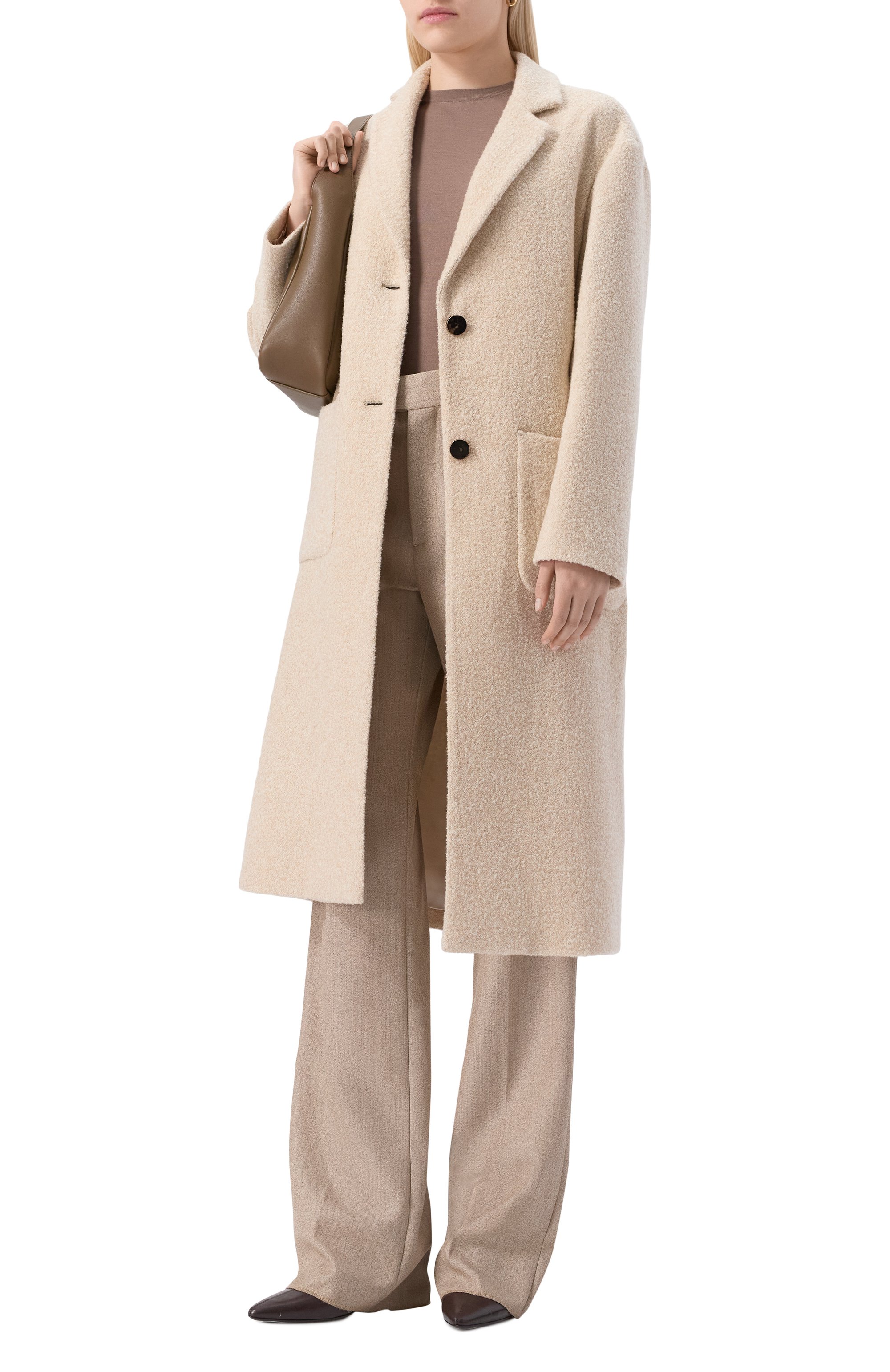 Пальто из кашемира и шелка AGNONA, арт. TL0804E/U7055E, фото 2