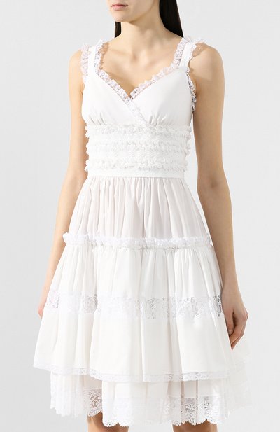 Хлопковое платье DOLCE & GABBANA, арт. F6D0UT/FU5L5, фото 3