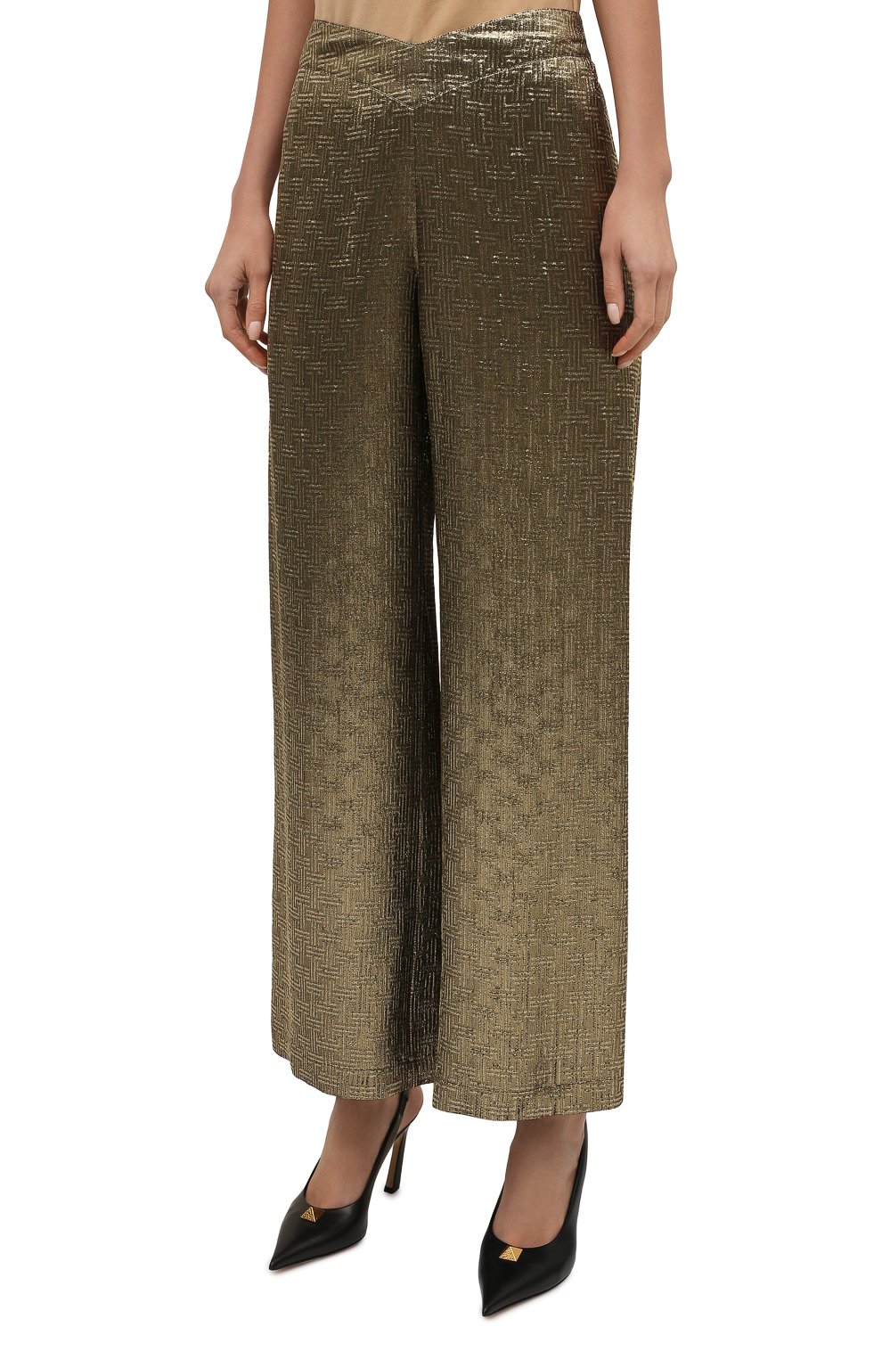 Шелковые брюки LANVIN, арт. RW-TR0002-4966-A21, фото 3