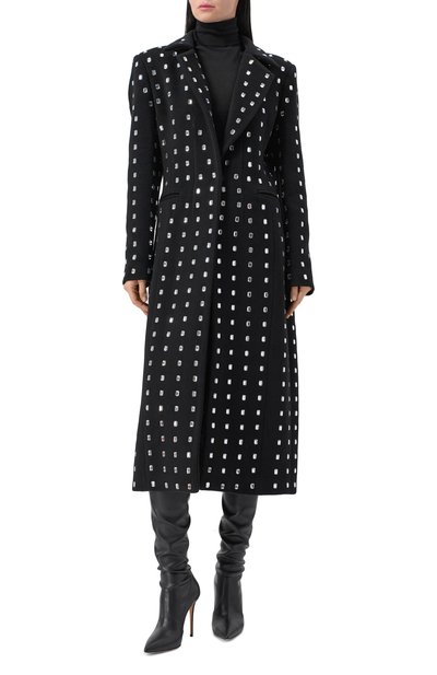 Шерстяное пальто GIUSEPPE DI MORABITO черного цвета по цене 332000 руб., арт. 05FW2C0071CR 05380A, фото 3 Шерстяное пальто GIUSEPPE DI MORABITO, арт. 05FW2C0071CR 05380A, фото 3