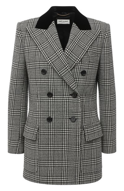 Шерстяной жакет SAINT LAURENT, арт. 641430/Y7B05, фото 1