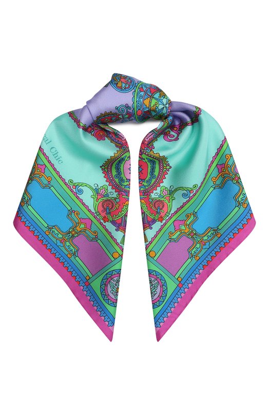 Шелковый платок Faberge Treasures Radical Chic 370735.07.15 Разноцветный 370735.07.15
