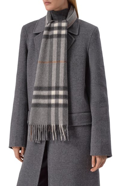 Кашемировый шарф BURBERRY, арт. 8077881, фото 3